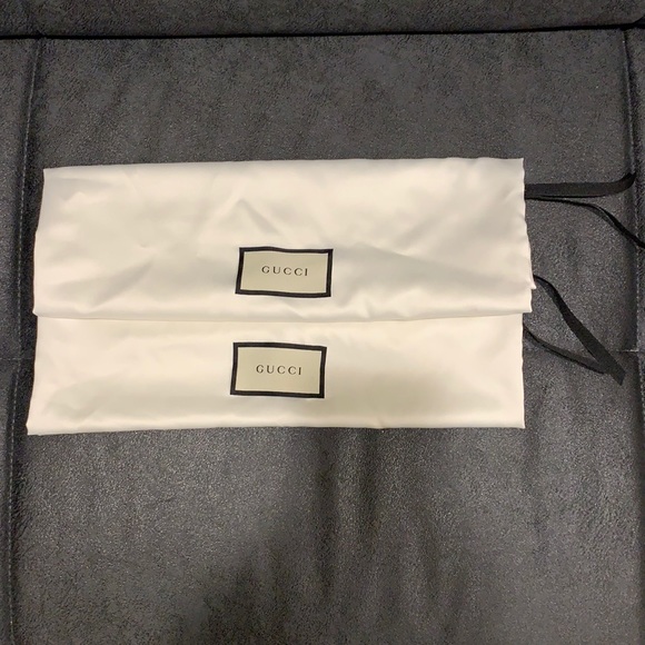 Gucci Handbags - 🆕 Set of 2 Gucci Dust / Storage / Shoe Bags, White, New
